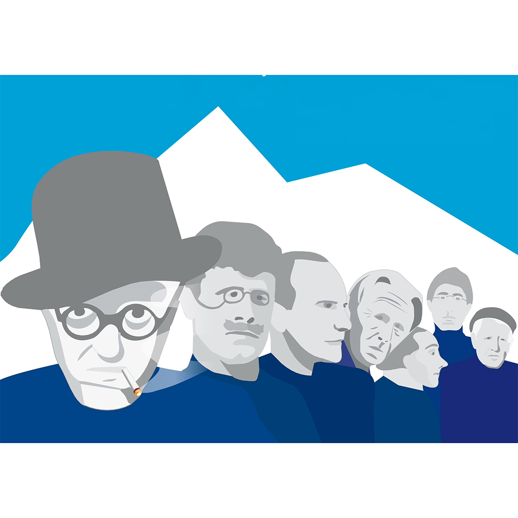 Bilde av plakaten frå kabareten "Diktarplager" med Jotunheimen Underholdning.