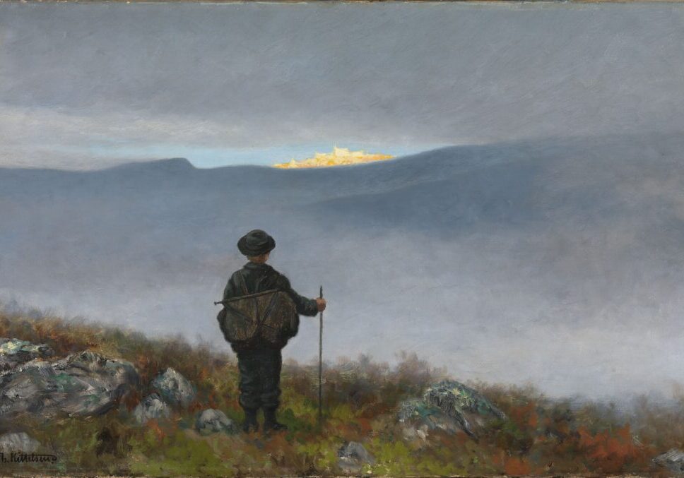 Soria Moria slott av Theodor Kittelsen